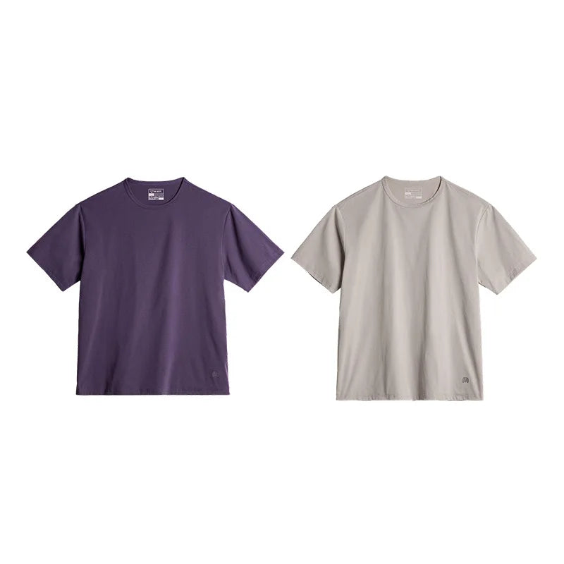 Maden Men's Quick-Dry UV Protection Short Sleeves T-Shirt UPF 50+ Anti-Bacterial Loose Fit Crew Neck Tee for Summer Outdoor Tops