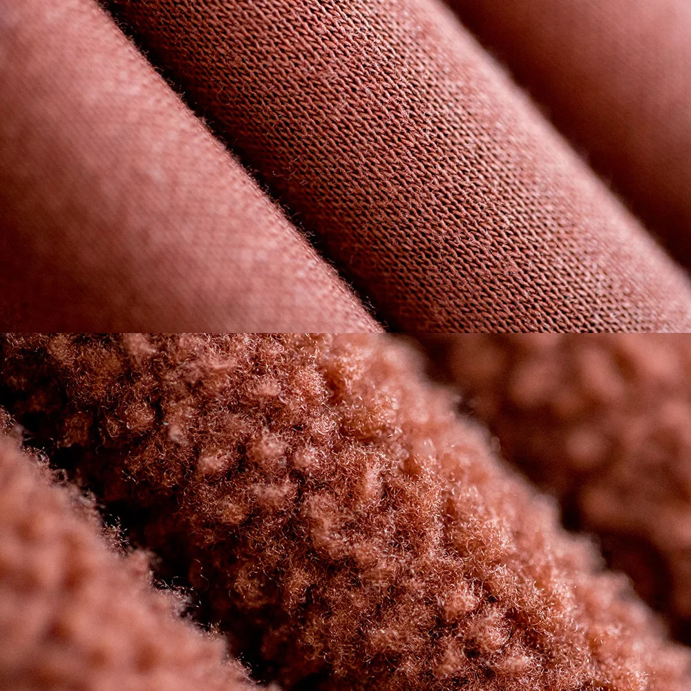 Maden Casual Polar Fleece Cardigan Sweatshirt Stand-up Collar Sports Zipper Jacket Warm Versatile Coat for Men's Fall and Winter